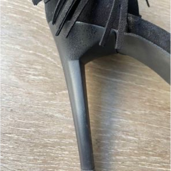 High Heels Size 9 And Matching Envelope Purse-suede - Picture 3 of 9